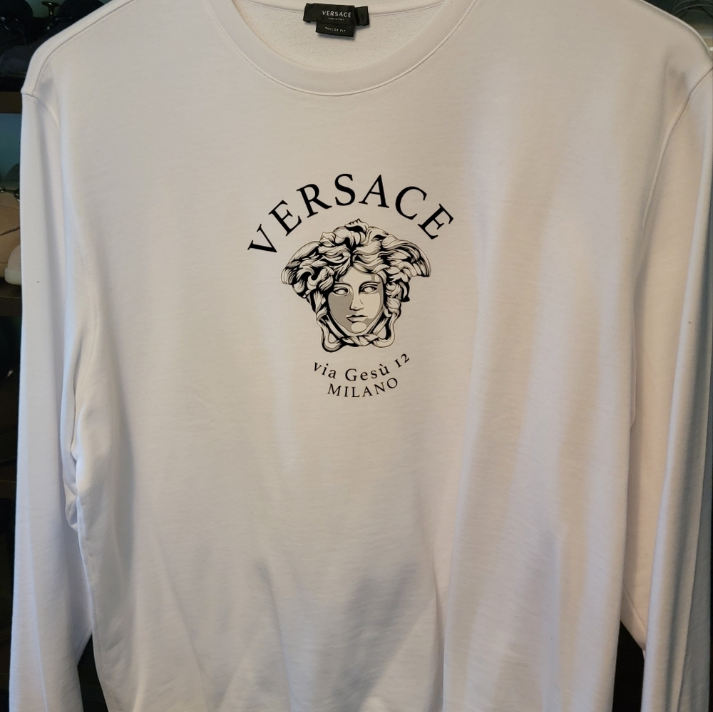 Versace White Men's Shirt